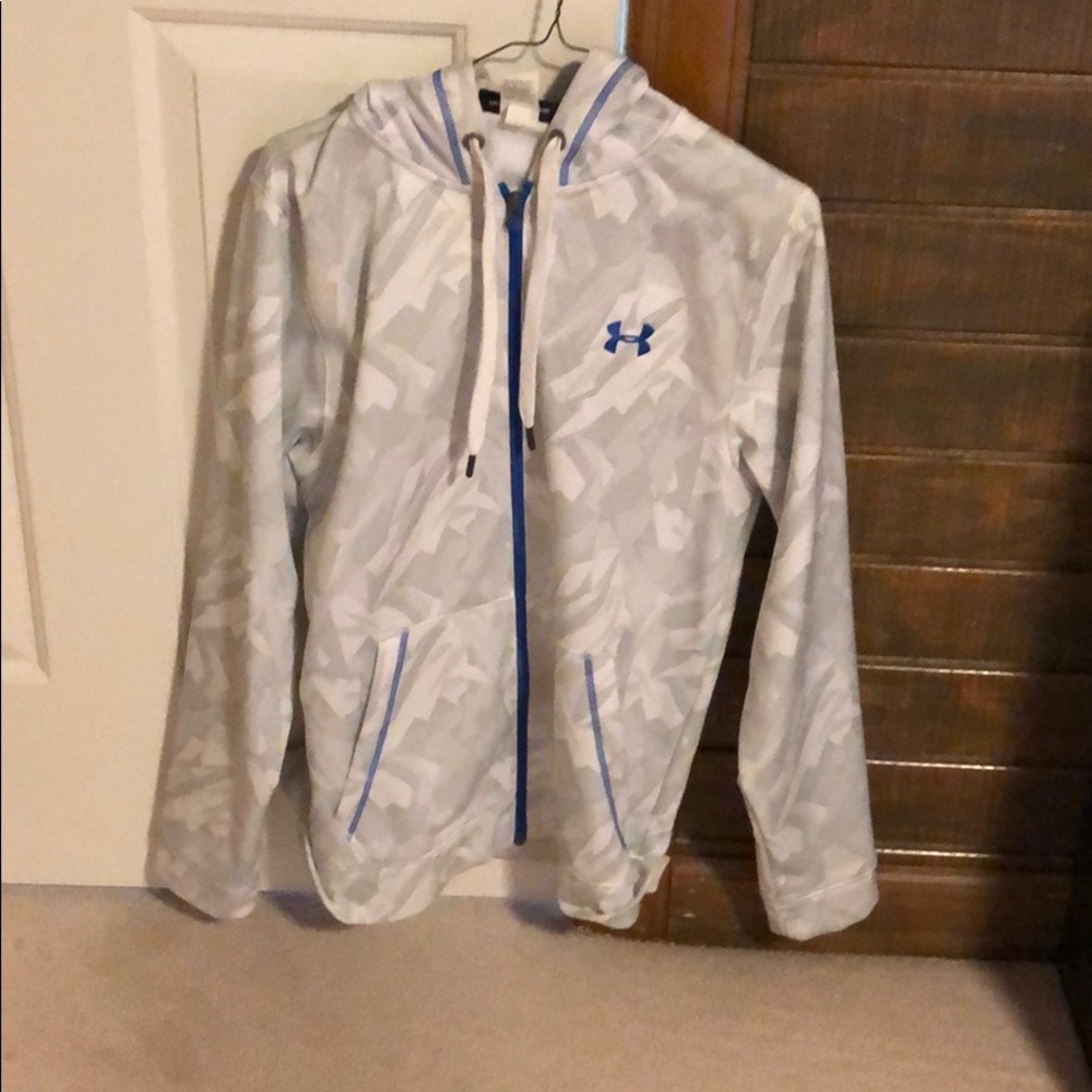 White Camo Under Armour Hoodie